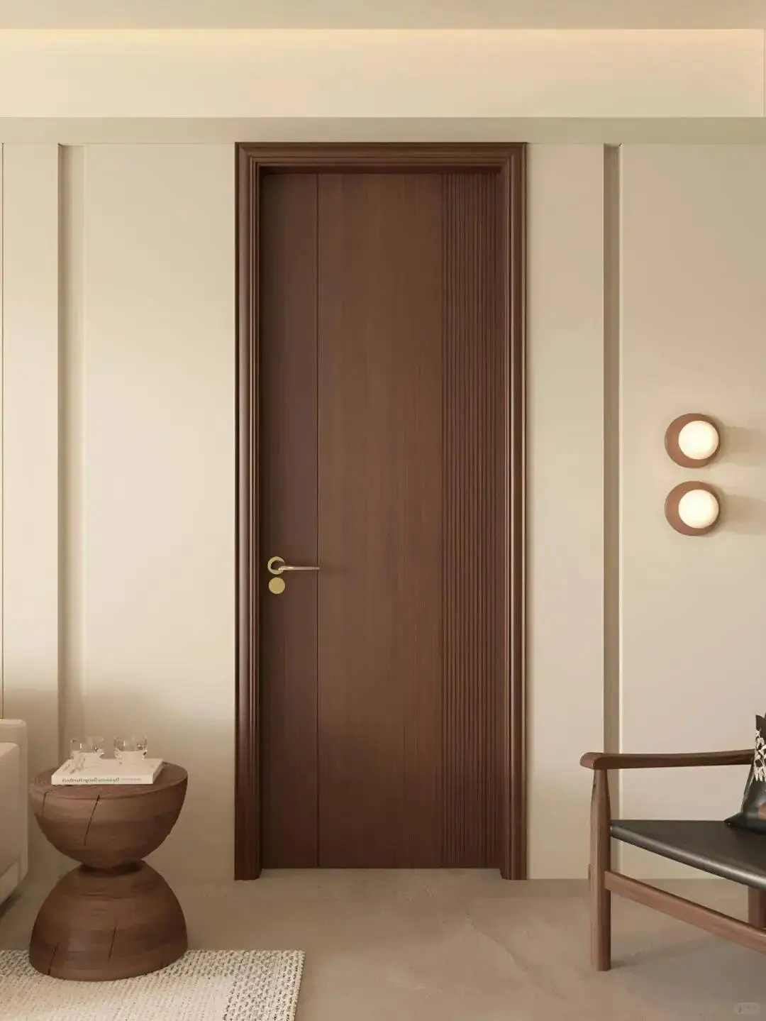 Solid Walnut Door